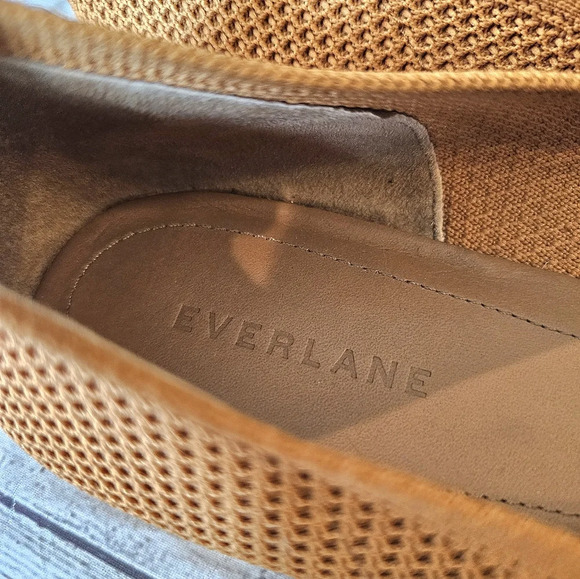 Everlane Women’s •Size 10.5• The 40 Hour Flat Pointed Toe Shoes Comfort Toffee - Picture 5 of 11
